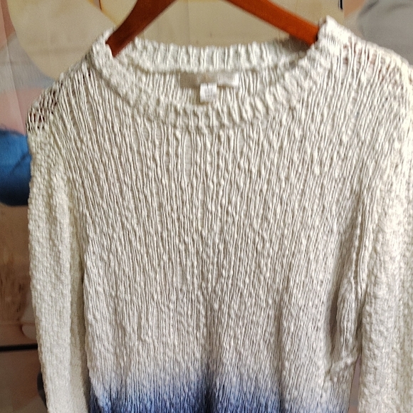 Boston Proper Cream Knit Sweater - Picture 4 of 6